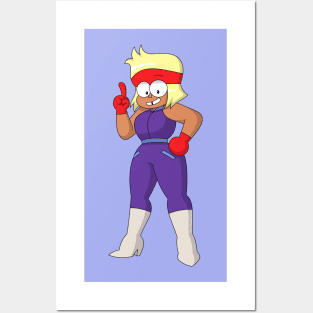 Carol (OK K.O.) Posters and Art